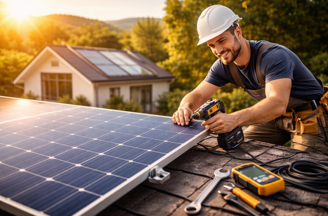 Solar Geo-Domains für lokale Photovoltaik- und Solaranbieter Wedemark